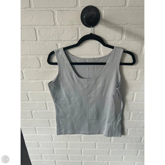 Top Sleeveless Basic By Clothes Mentor In Grey, Size: L