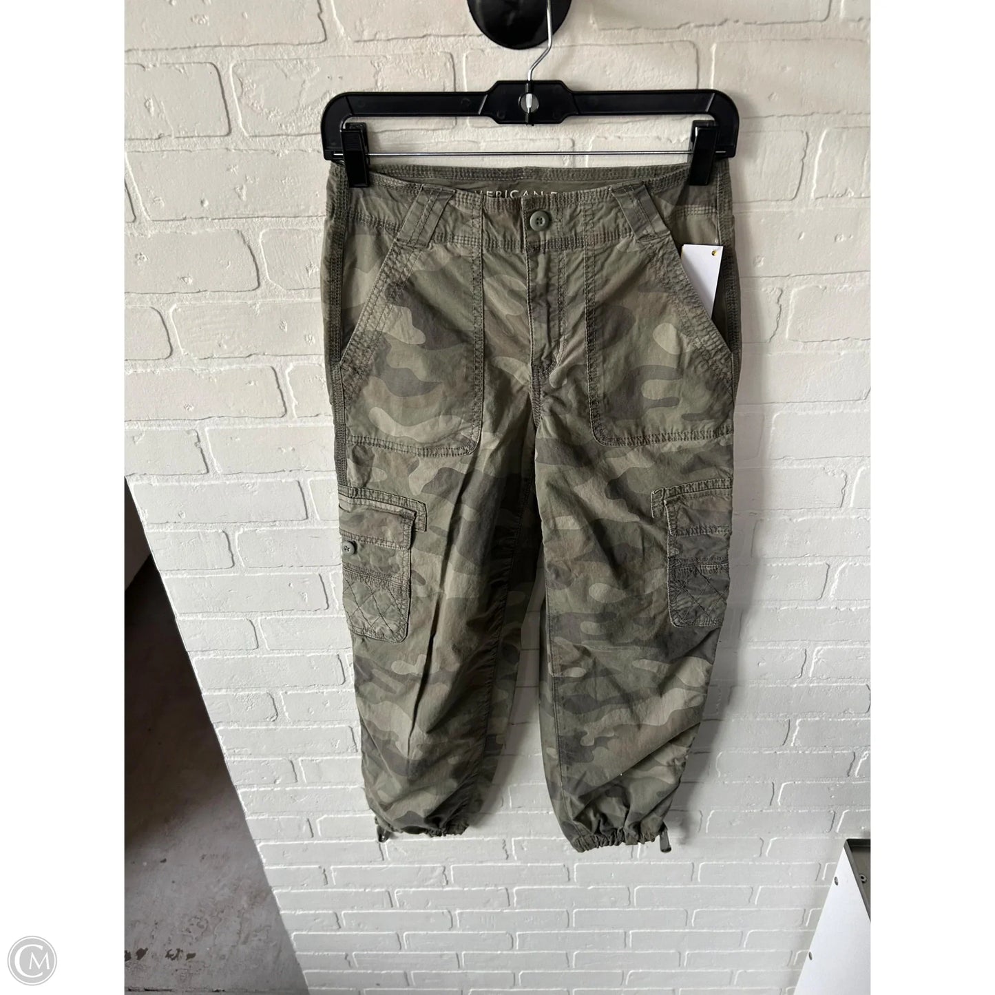 Pants Joggers By American Eagle In Camouflage Print, Size: 0
