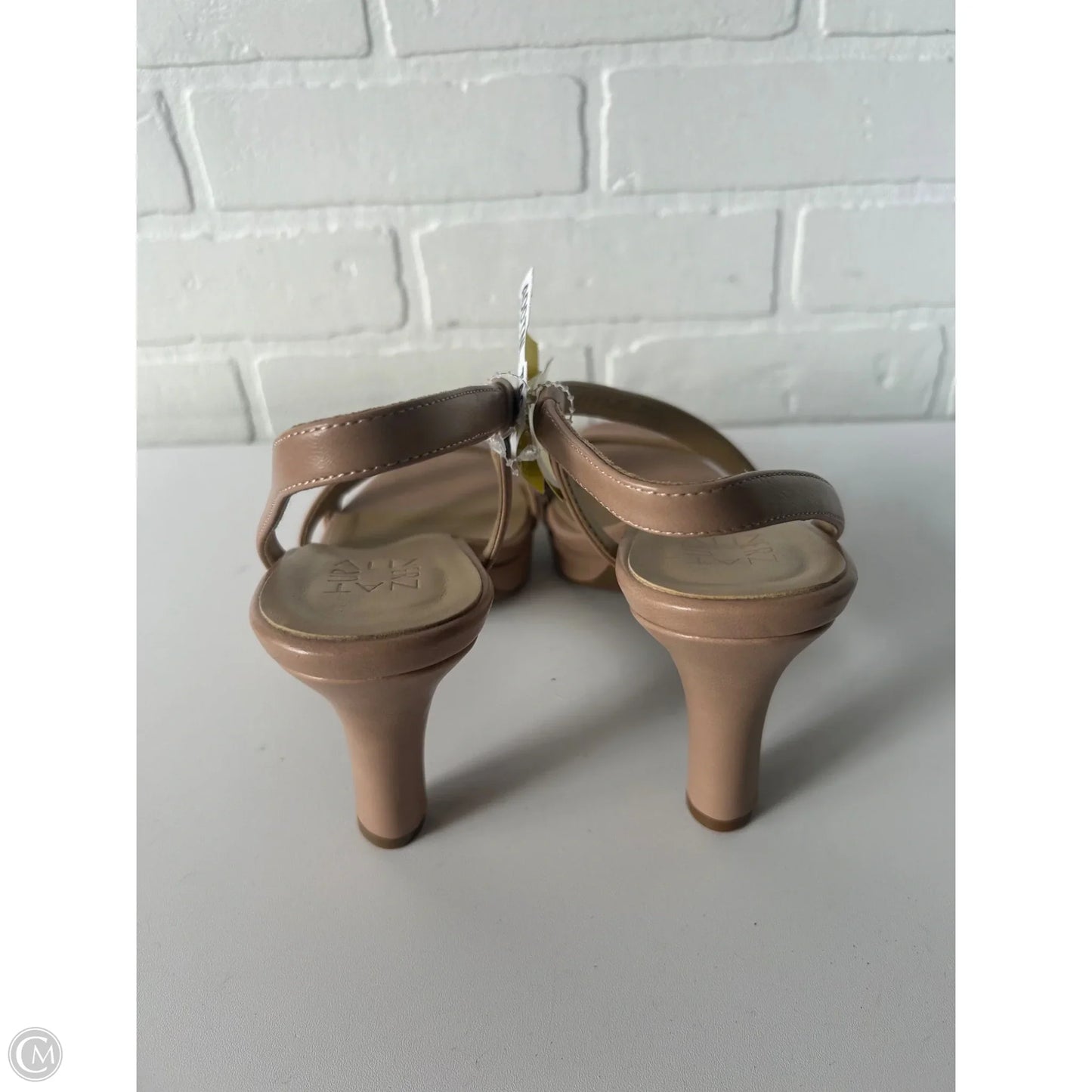 Sandals Heels Block By Naturalizer In Pink, Size: 7.5