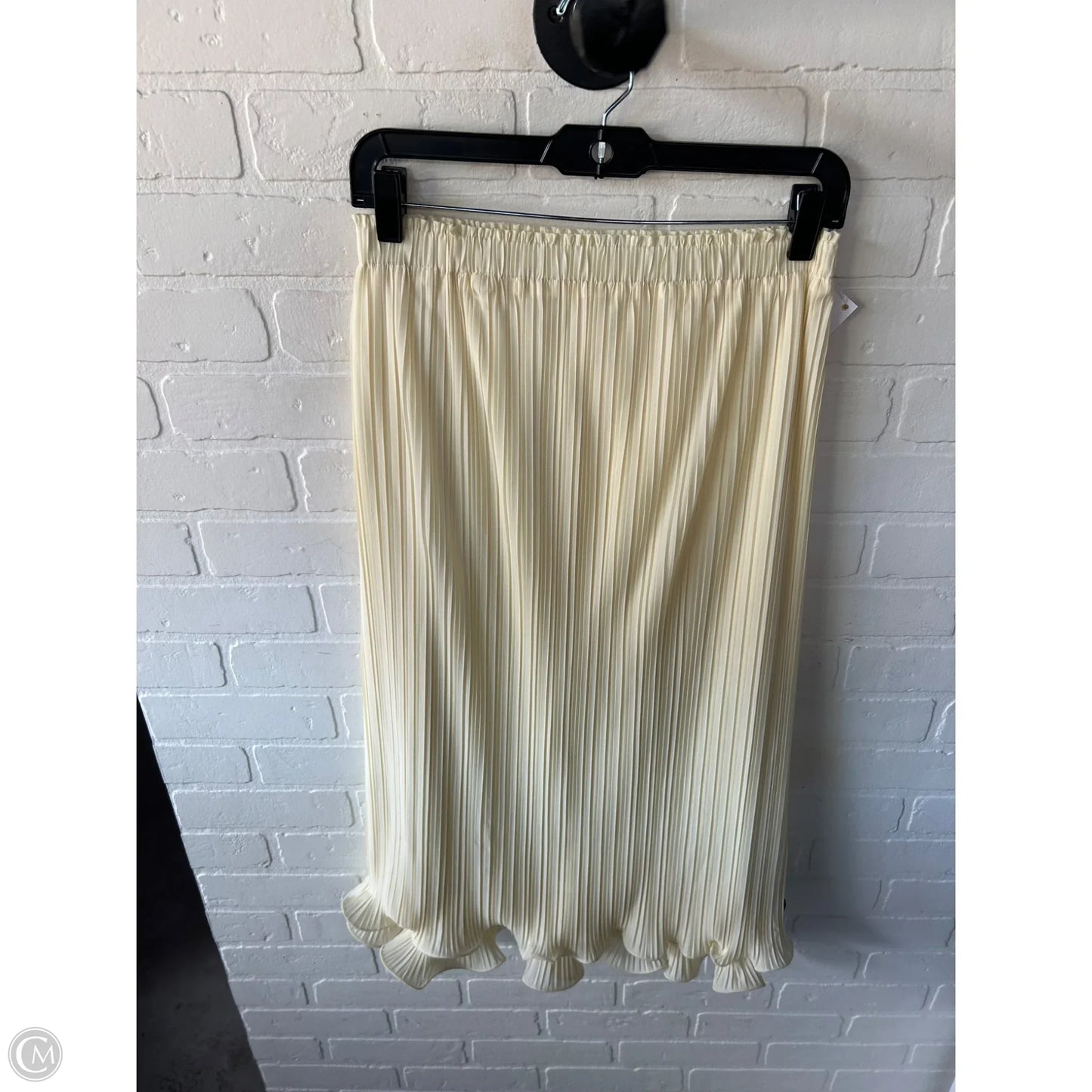 Skirt Maxi By Anthropologie In Cream, Size: 4
