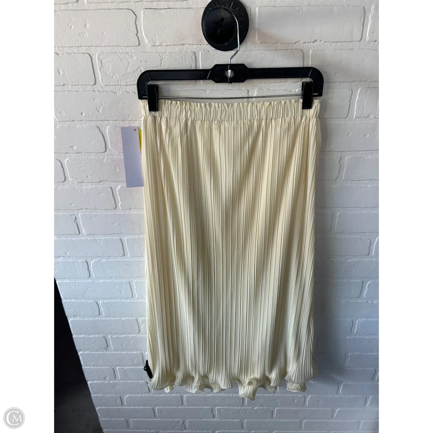 Skirt Maxi By Anthropologie In Cream, Size: 4