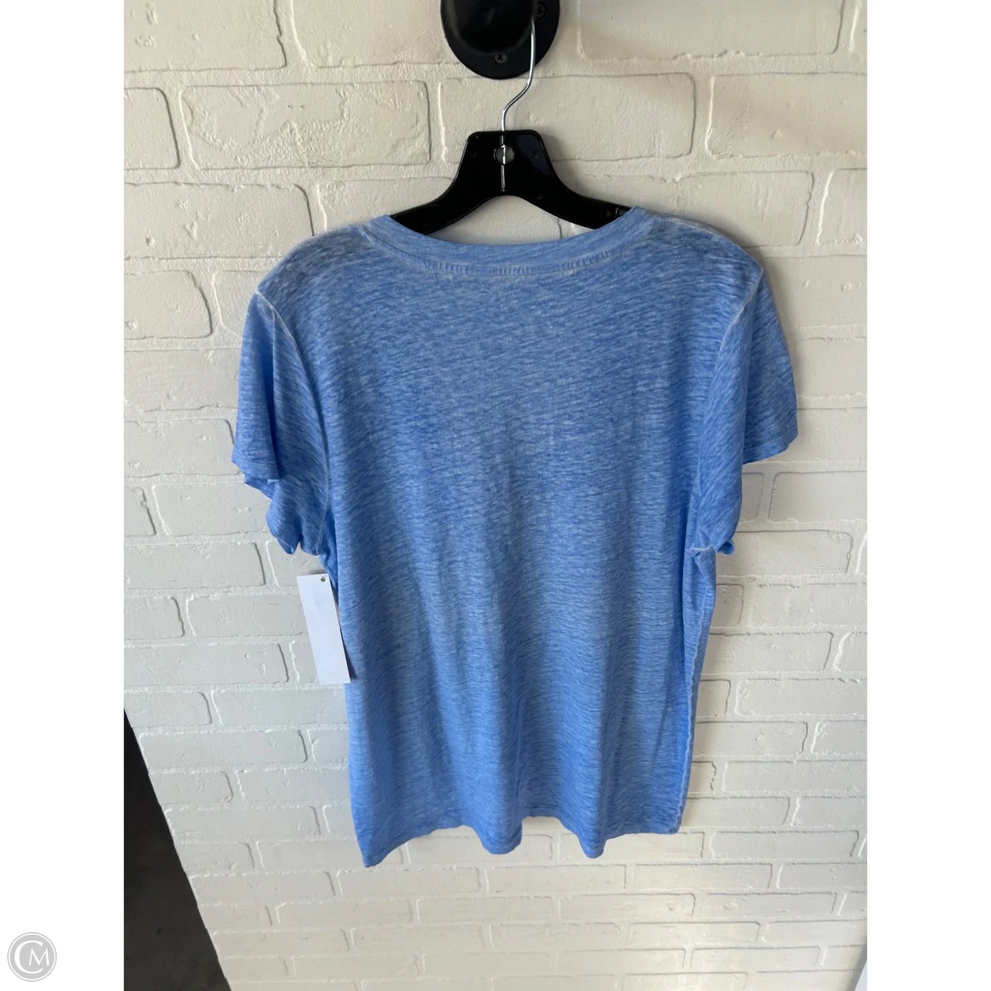 Top Short Sleeve Basic By J. Crew In Blue, Size: Xl