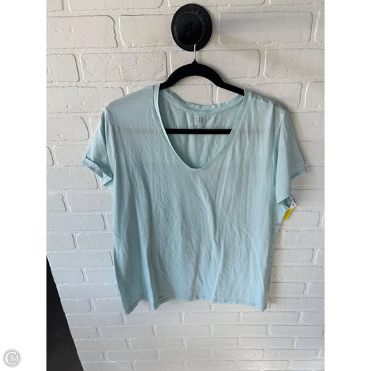 Top Short Sleeve Basic By Gap In Green, Size: Xxl