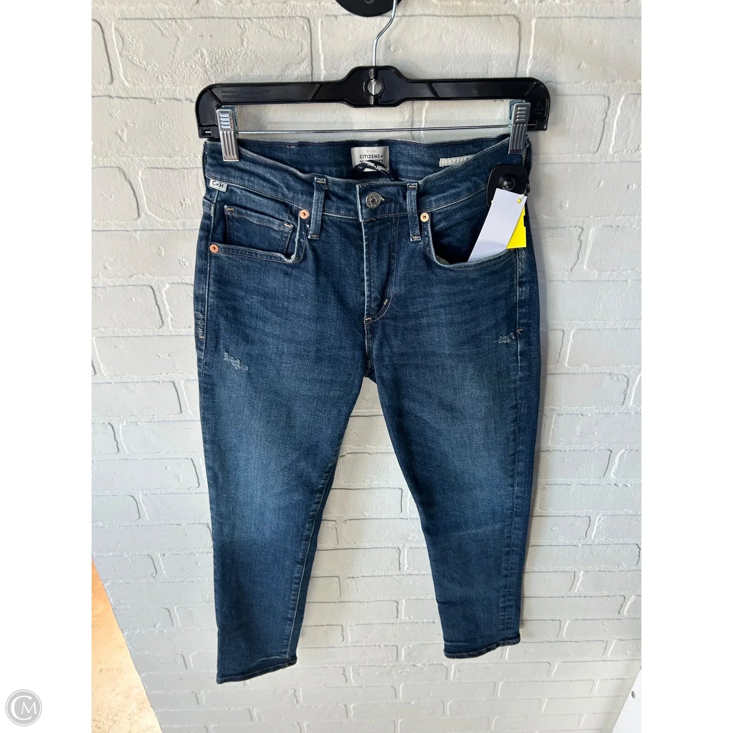 Jeans Skinny By Citizens Of Humanity In Blue Denim, Size: 0