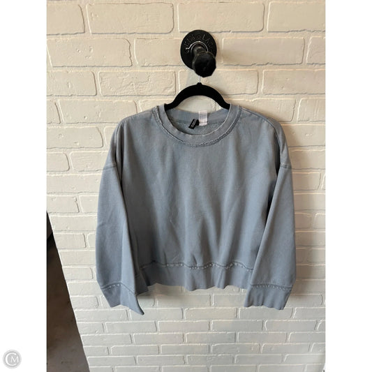 Sweatshirt Crewneck By Divided In Blue, Size: M