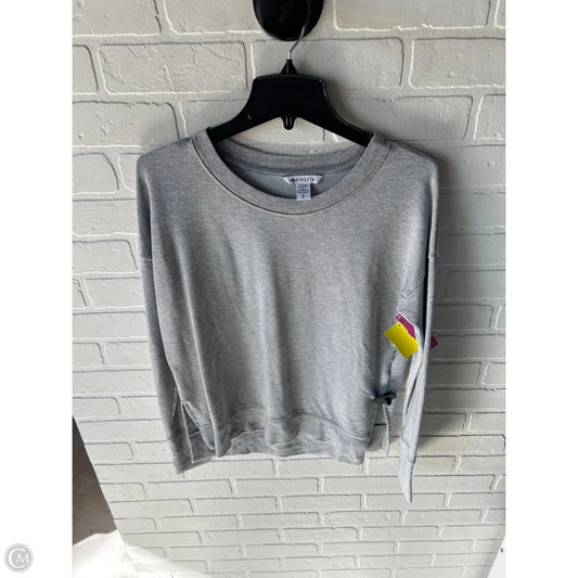 Athletic Sweatshirt Crewneck By Athleta In Grey, Size: S