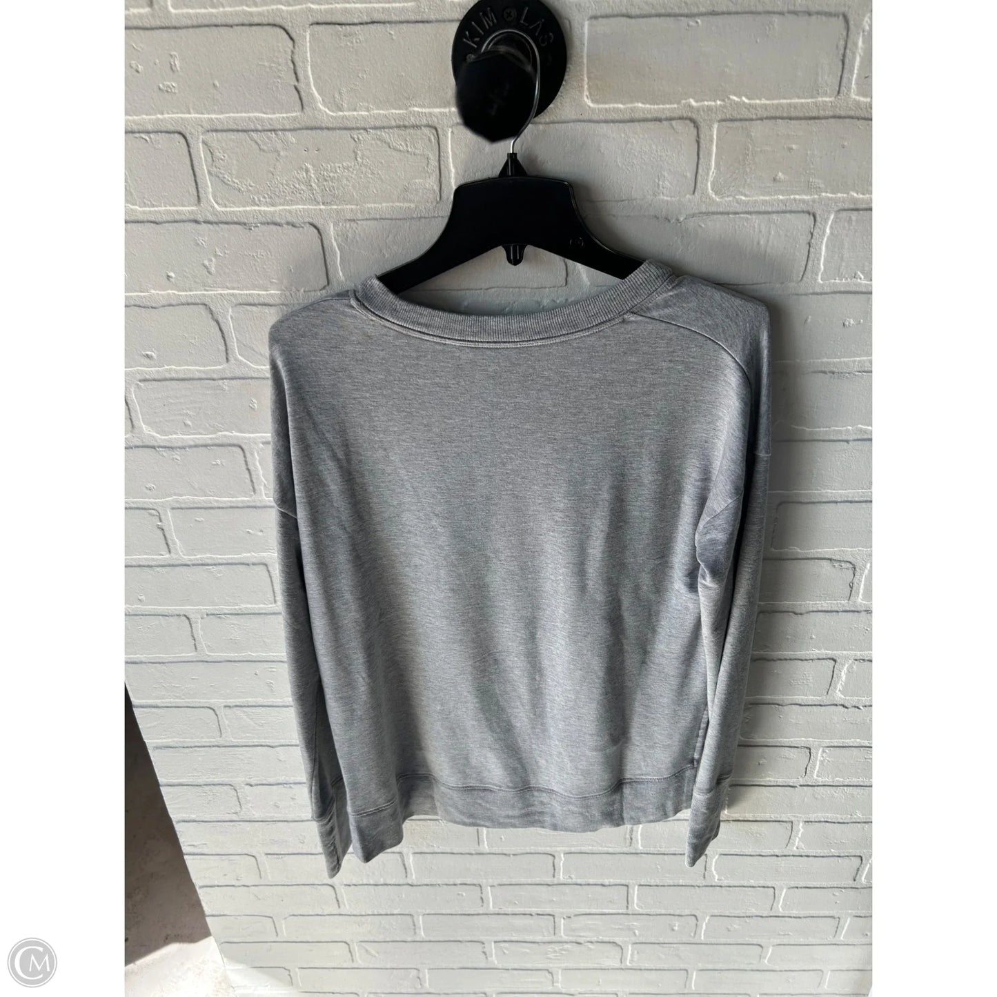 Athletic Sweatshirt Crewneck By Athleta In Grey, Size: S