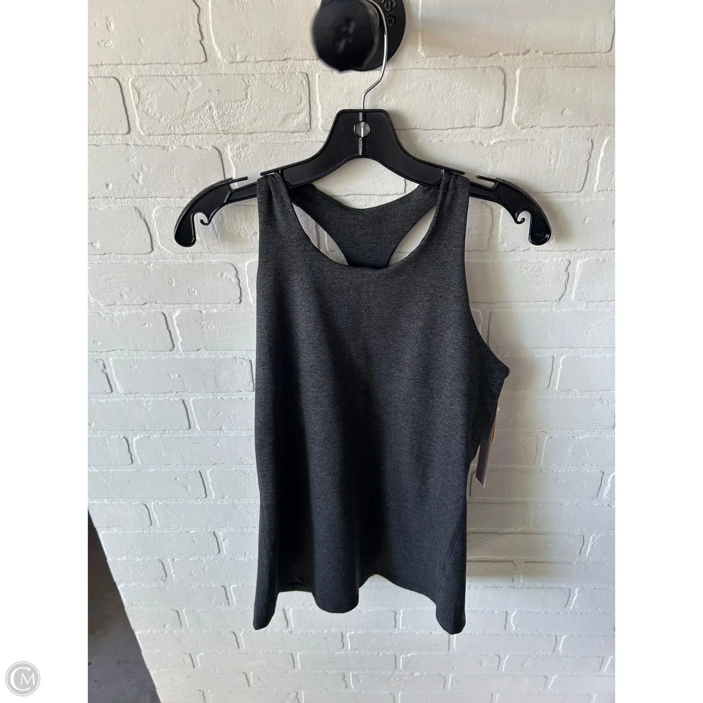 Athletic Tank Top By Clothes Mentor In Grey, Size: L