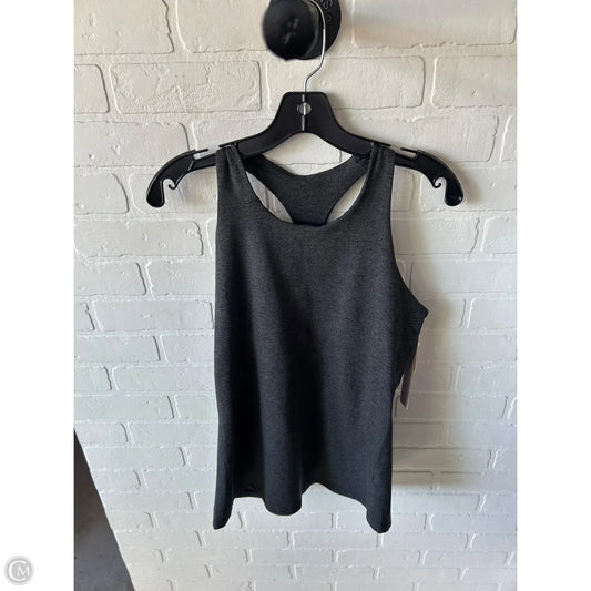 Athletic Tank Top By Clothes Mentor In Grey, Size: L