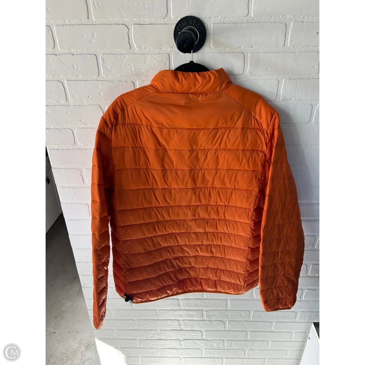 Jacket Puffer & Quilted By Amazon Essentials In Orange, Size: Xl
