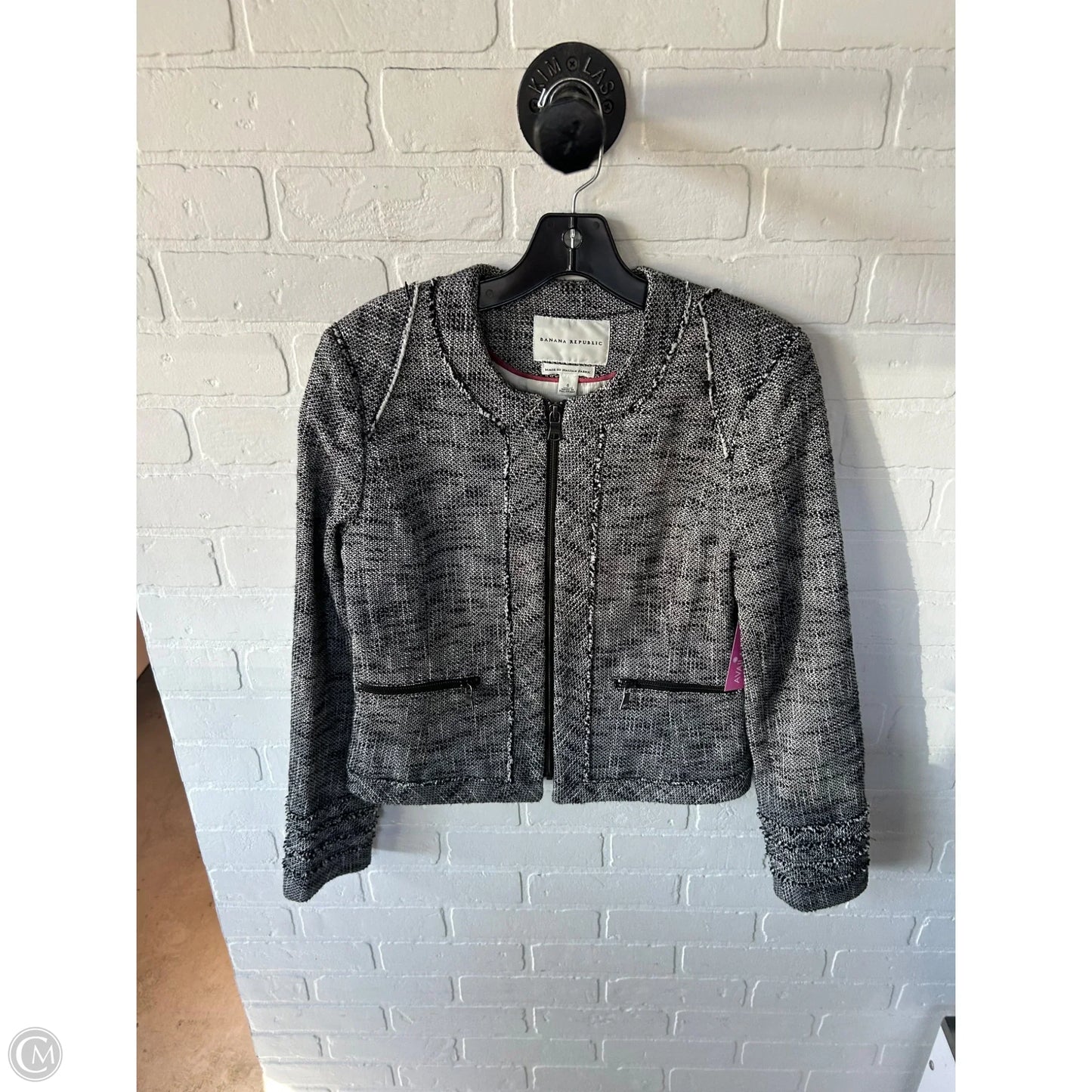 Blazer By Banana Republic In Black & White, Size: S