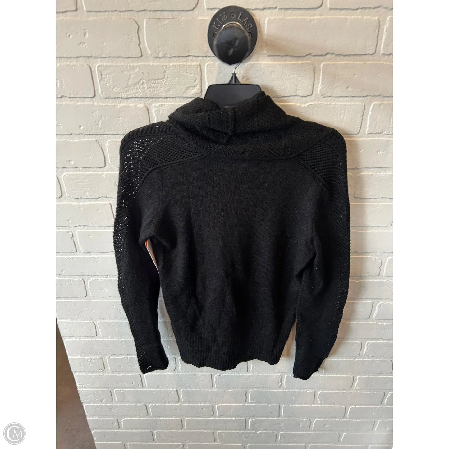 Sweater By Lucky Brand In Black, Size: L