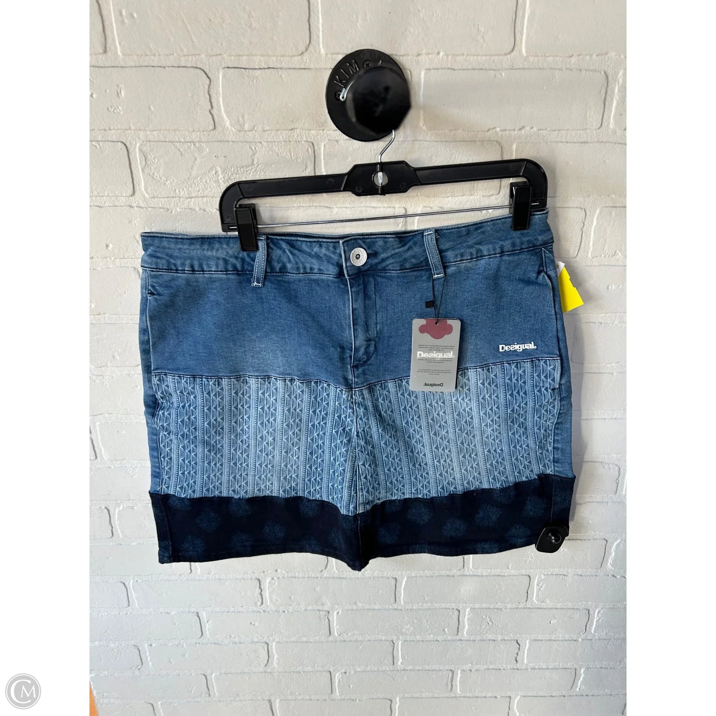 Skirt Mini & Short By Desigual In Blue, Size: 12