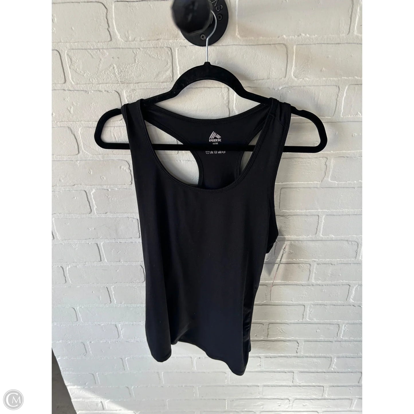 Athletic Tank Top By Rbx In Black, Size: M