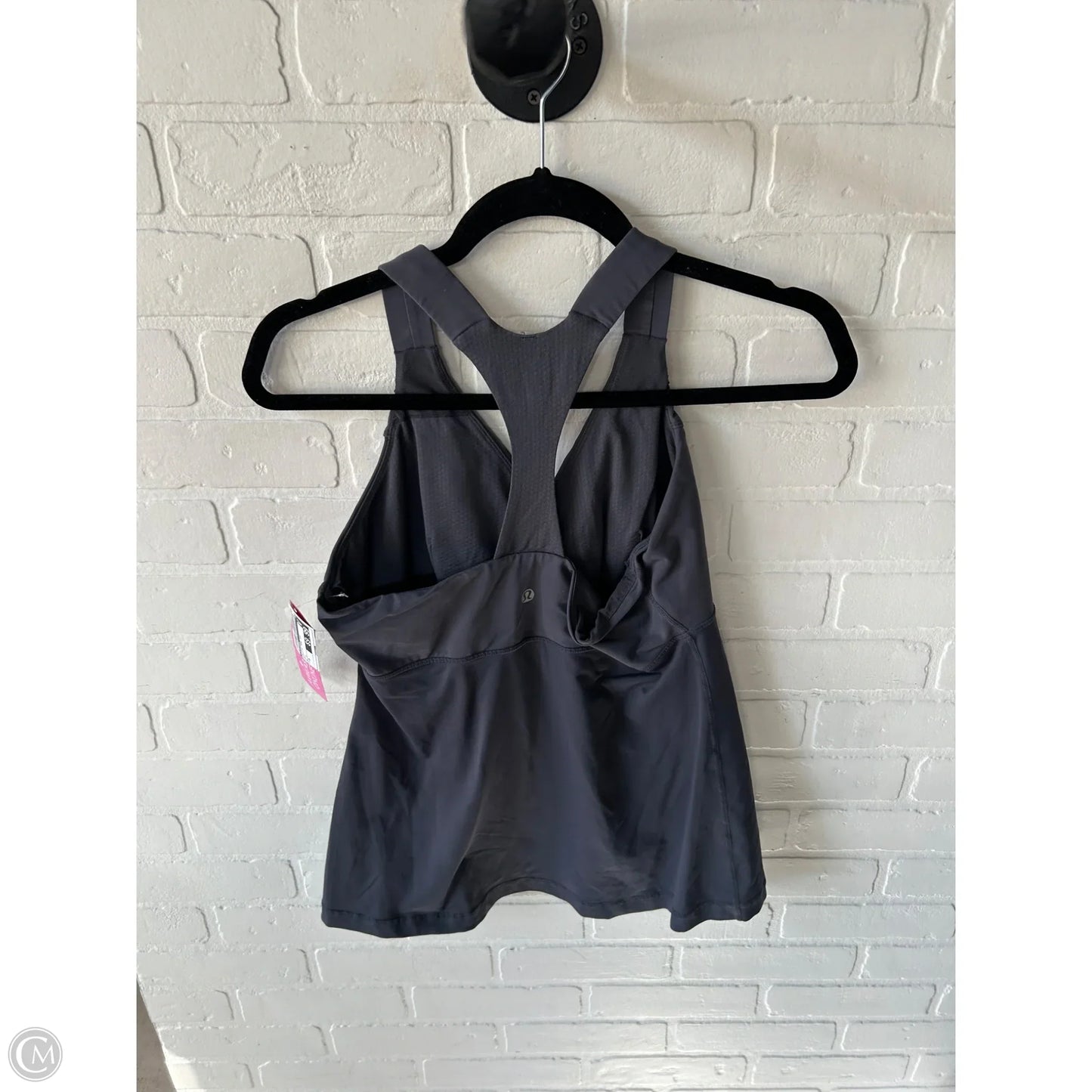 Athletic Tank Top By Lululemon In Grey, Size: M
