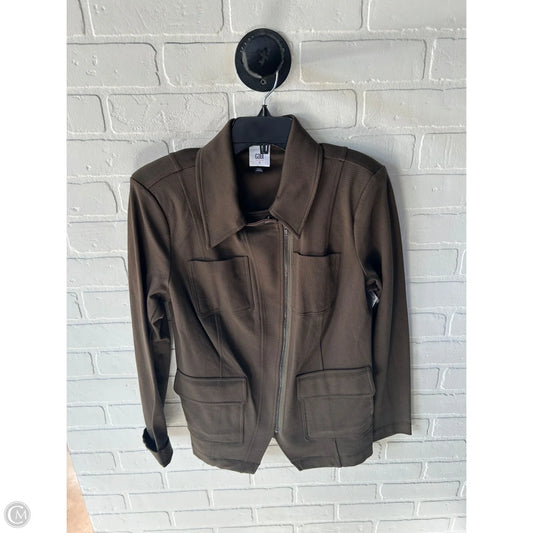 Jacket Shirt By Cabi In Green, Size: S