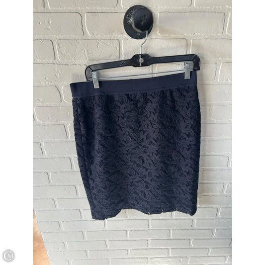 Skirt Mini & Short By Ann Taylor In Blue, Size: 10