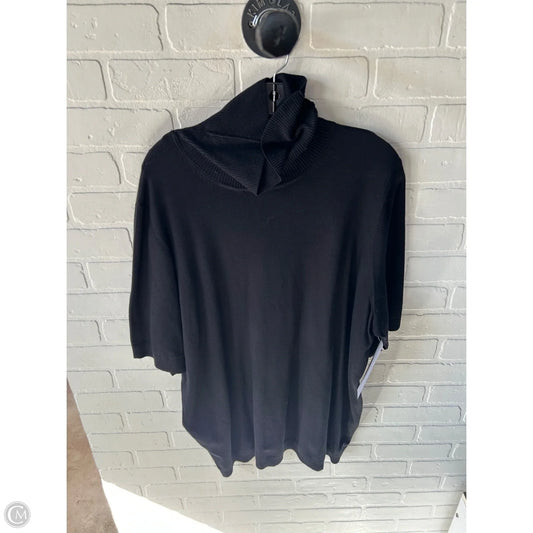 Sweater Short Sleeve By Lane Bryant In Black, Size: 4x