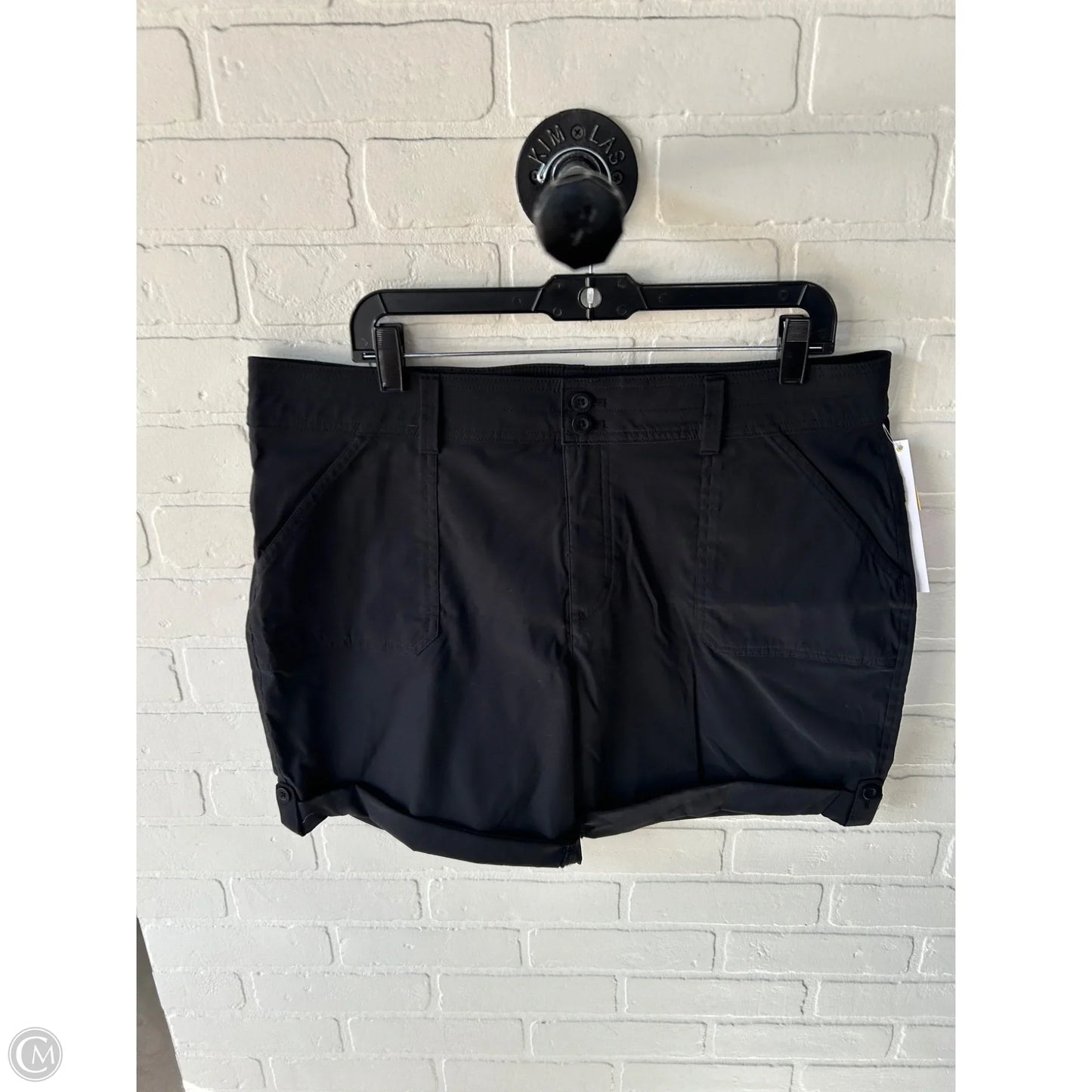 Shorts By Eddie Bauer In Black, Size: 16