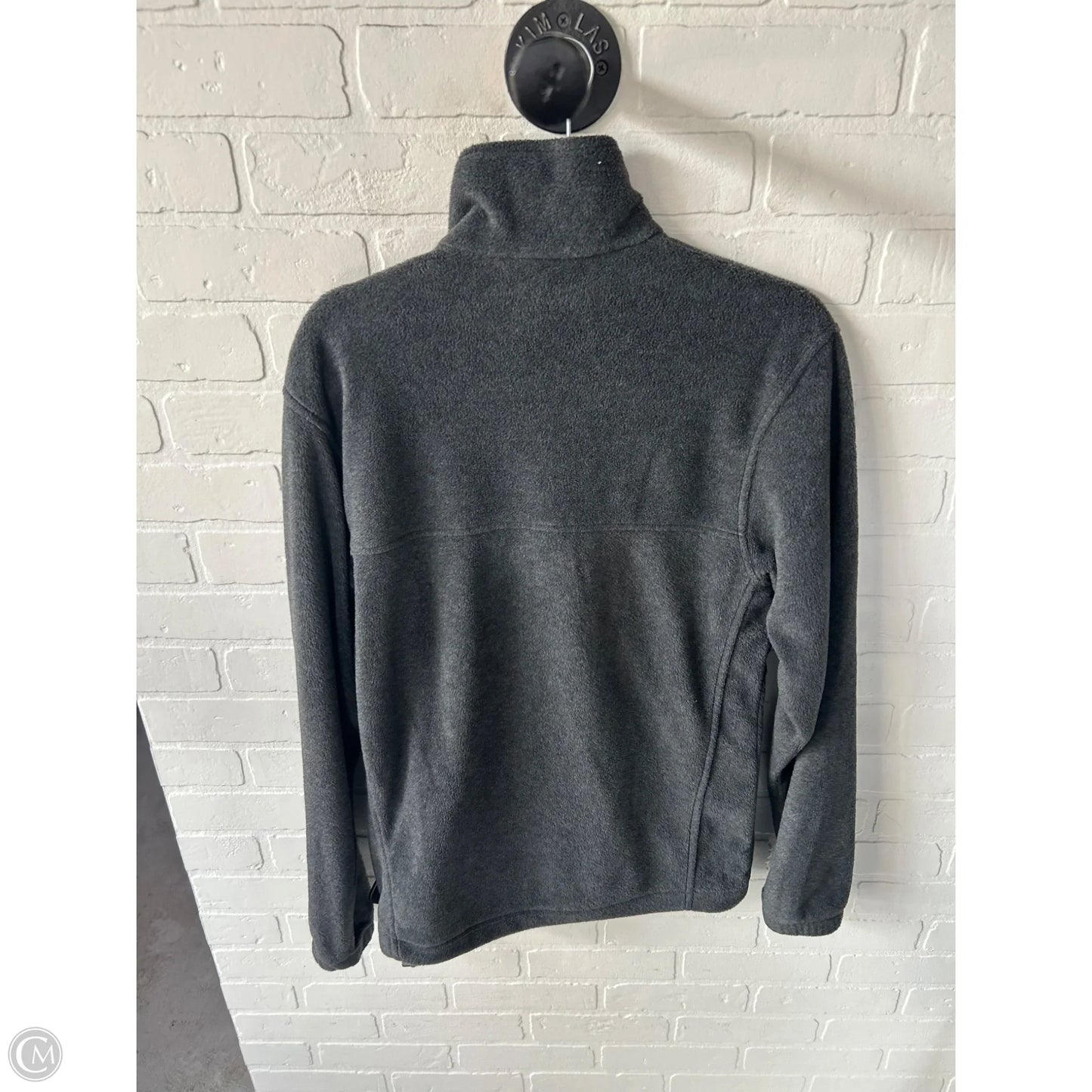 Jacket Fleece By Columbia In Grey, Size: S