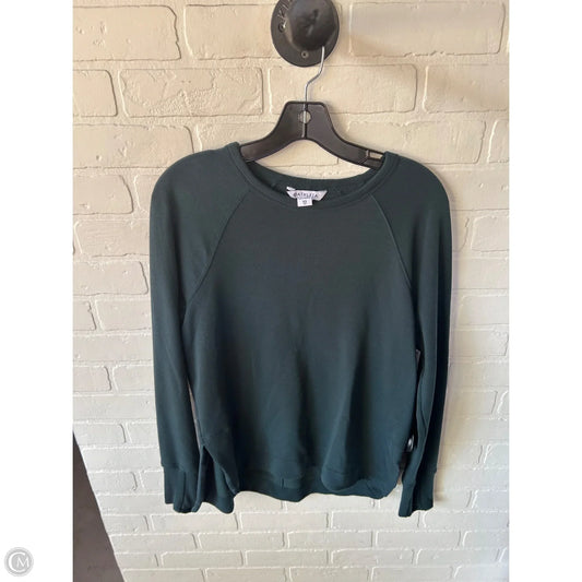 Athletic Sweatshirt Crewneck By Athleta In Green, Size: Xs