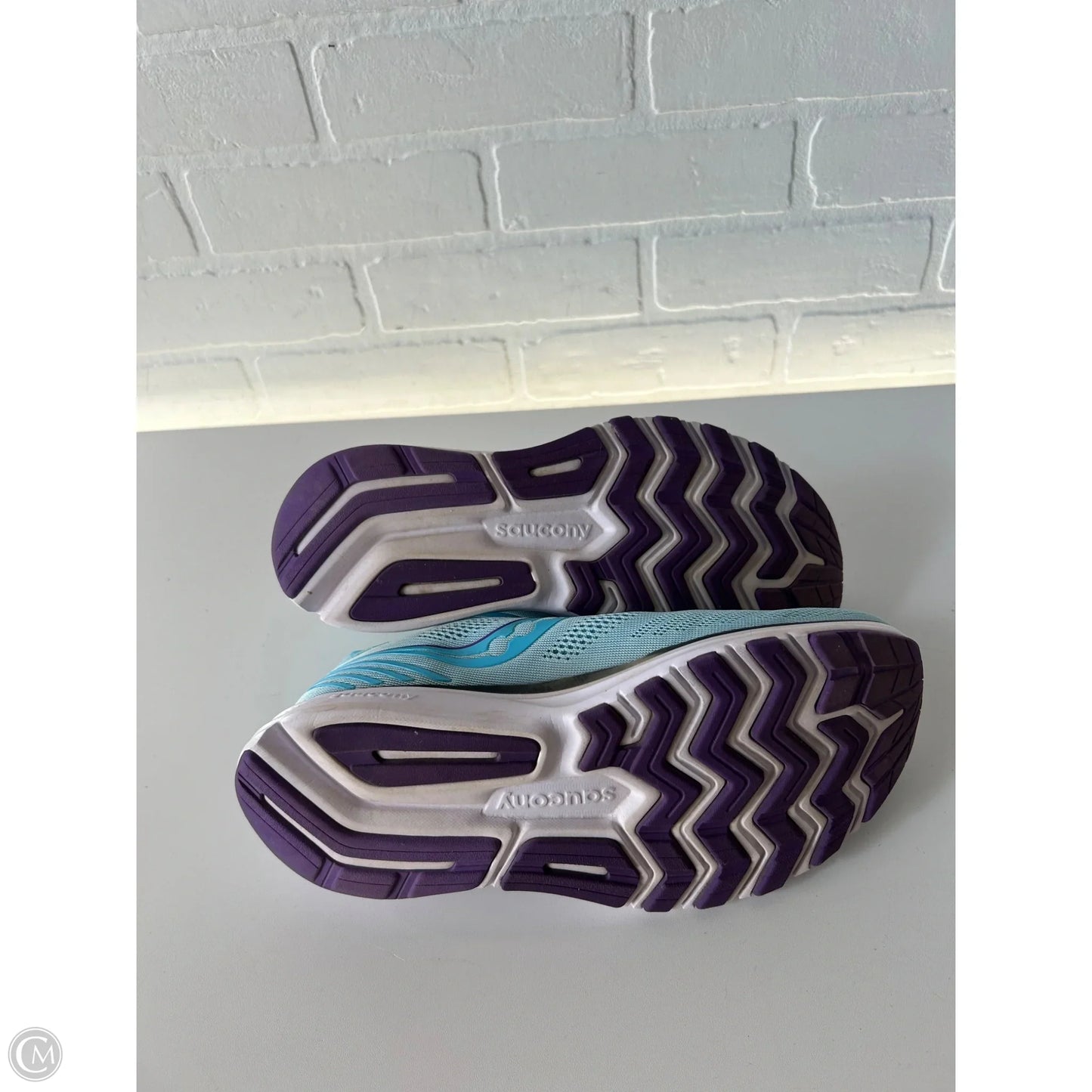 Shoes Athletic By Saucony In Blue, Size: 9.5