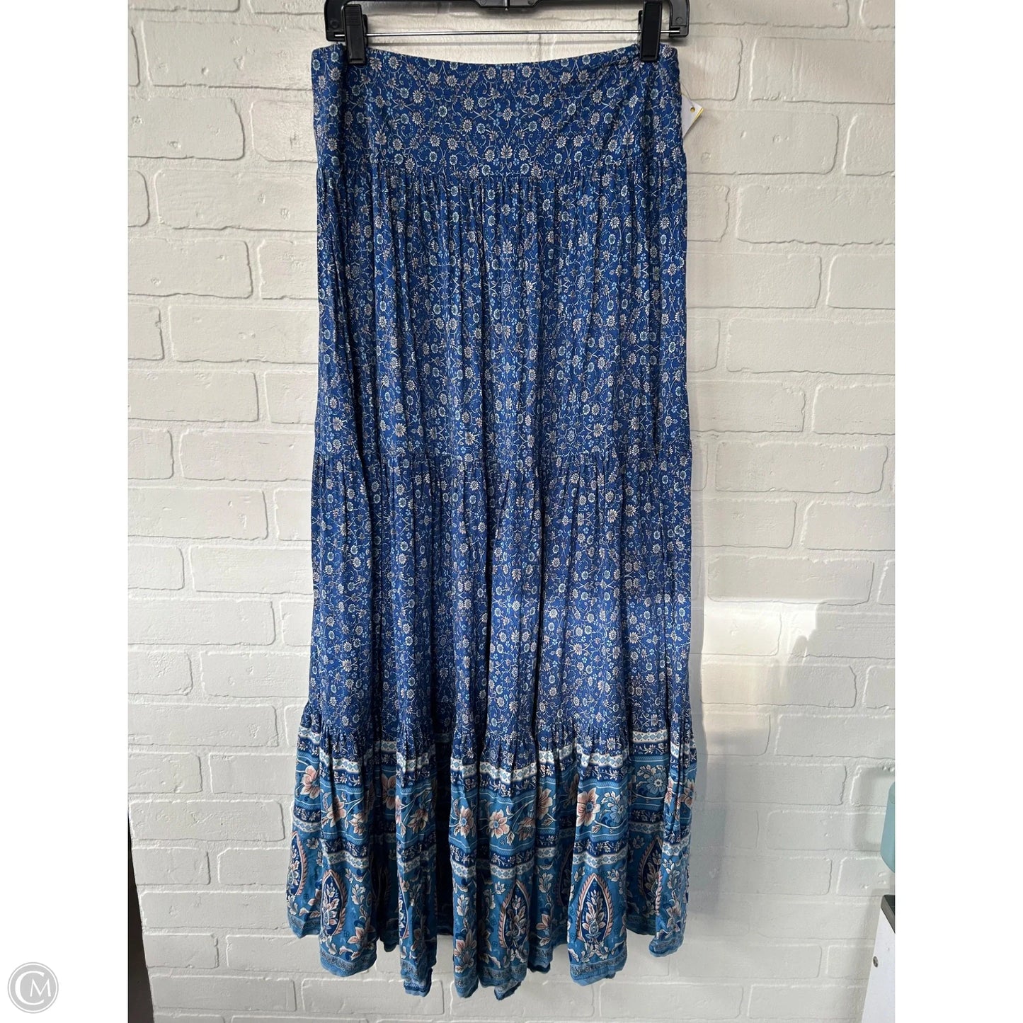 Skirt Maxi By Natural Life In Blue, Size: 16