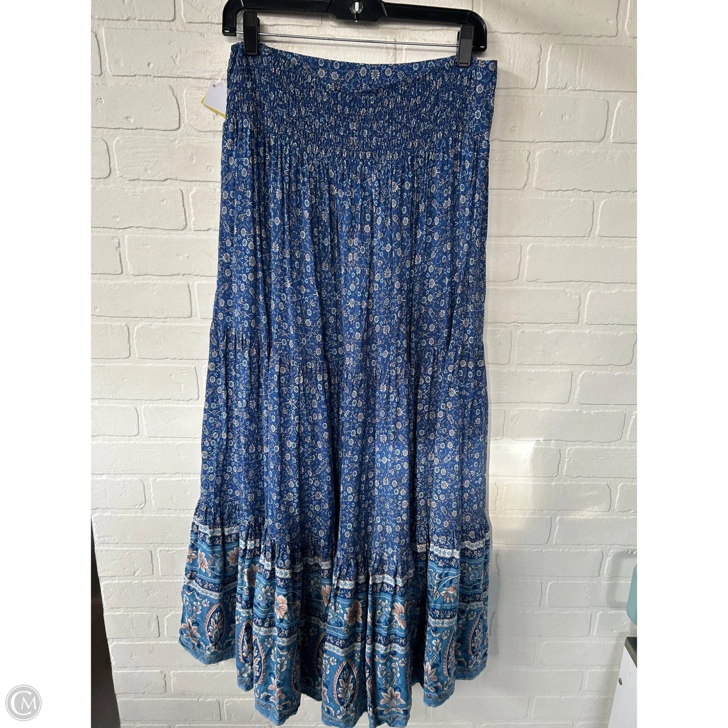 Skirt Maxi By Natural Life In Blue, Size: 16
