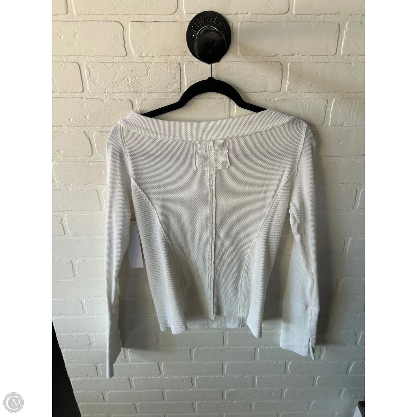 Top Long Sleeve By Free People In White, Size: L