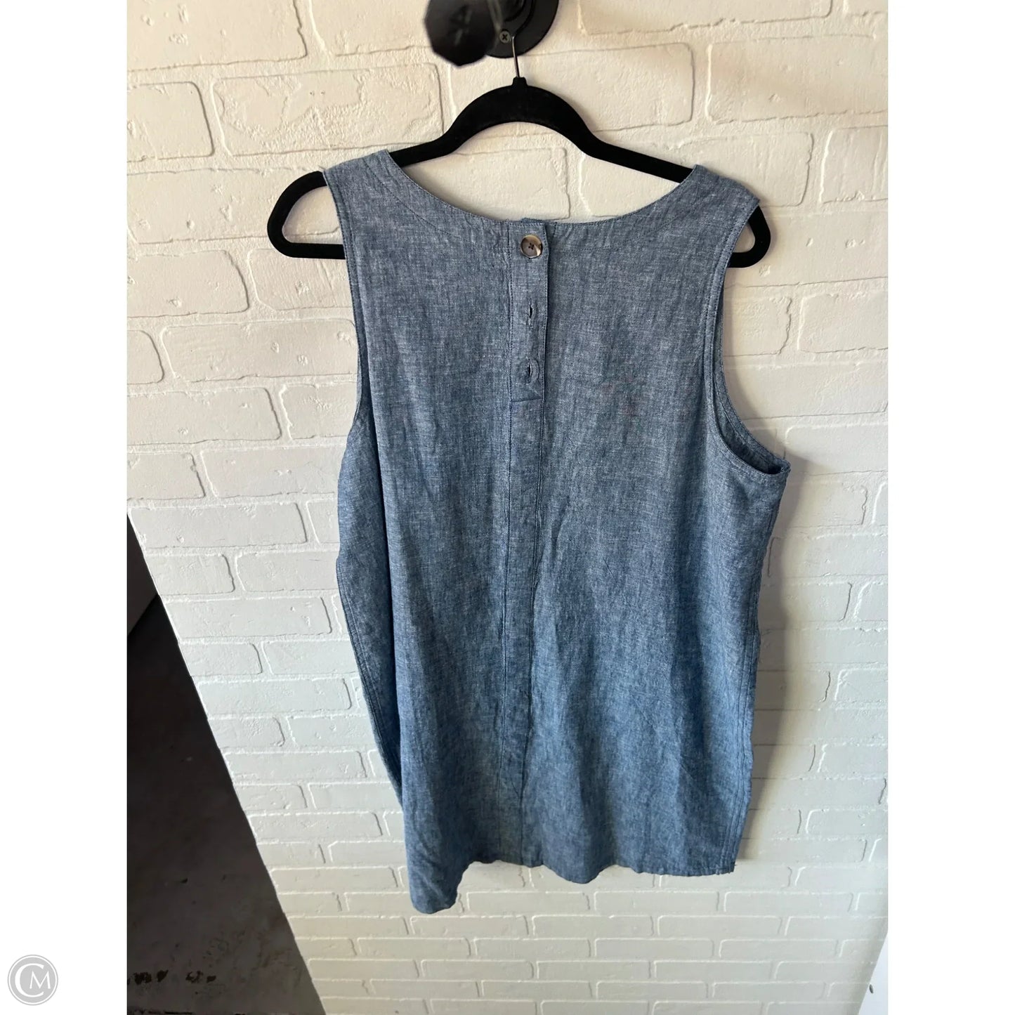 Dress Casual Short By Sonoma In Blue Denim, Size: Xxl