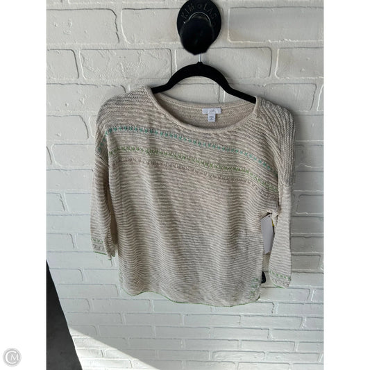 Sweater By J. Jill In Tan, Size: Xsp
