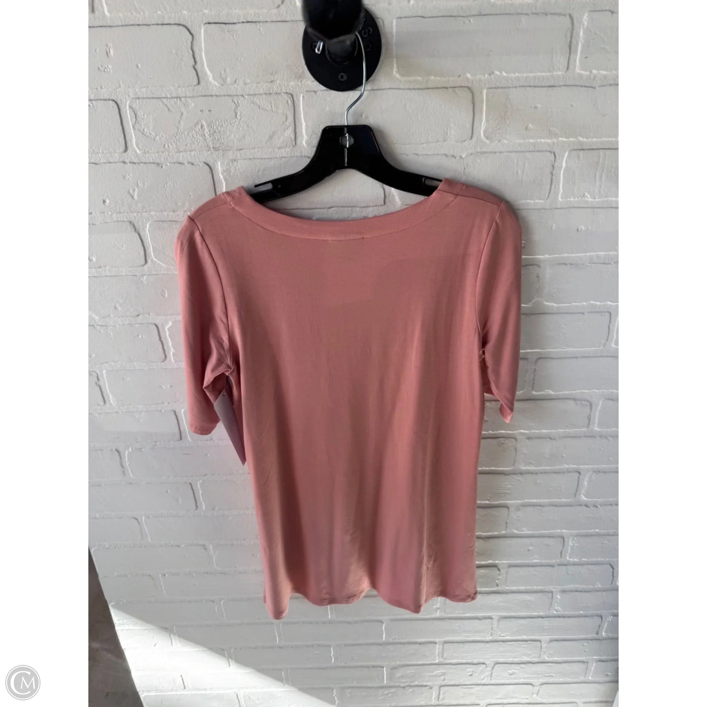 Top Short Sleeve Basic By J. Jill In Pink, Size: Xs