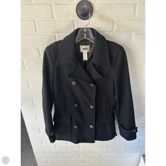 Coat Peacoat By Old Navy In Black, Size: Xs