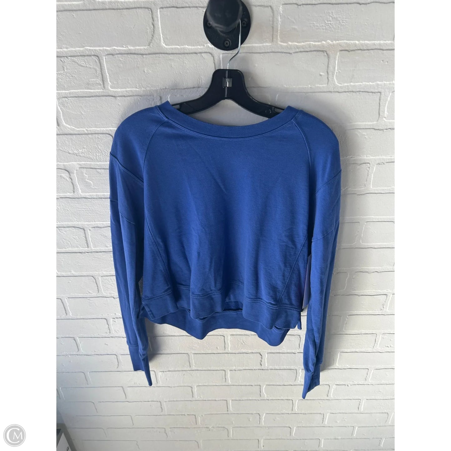 Athletic Sweatshirt Crewneck By Sweaty Betty In Blue, Size: M