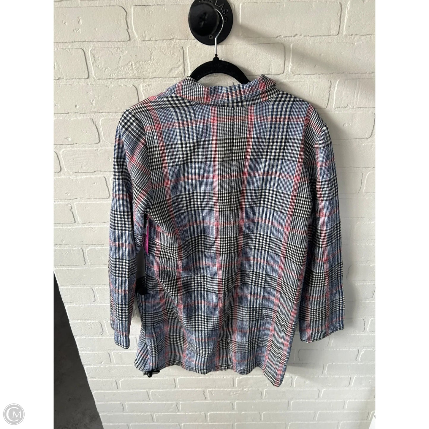 Blazer By J. Jill In Black & Blue, Size: S