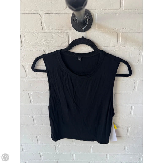 Top Sleeveless Basic By Clothes Mentor In Black, Size: M