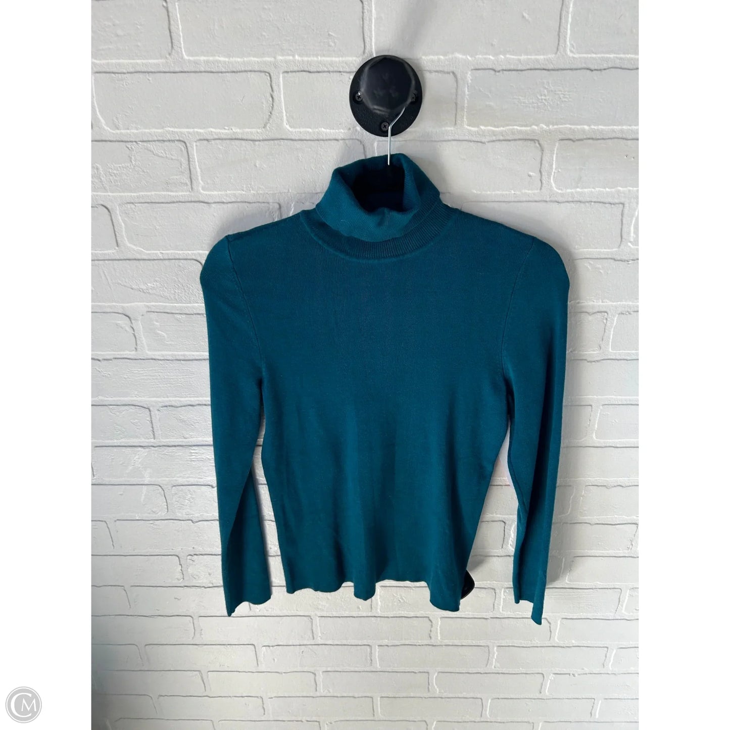 Sweater By Chicos In Green, Size: M