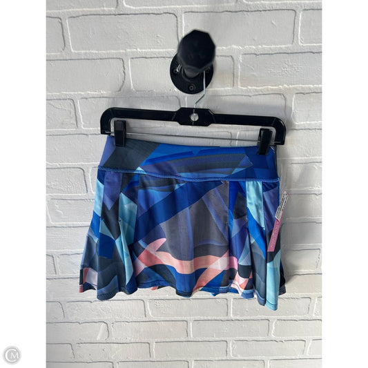 Athletic Skirt By Athleta In Blue & Orange, Size: 0