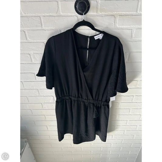 Romper By Emma And Michele In Black, Size: Xl