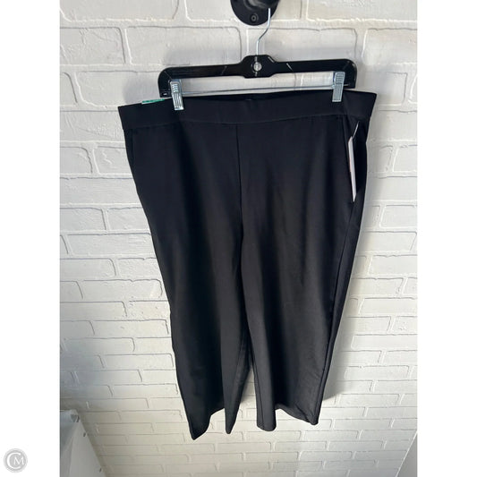 Pants Lounge By Gloria Vanderbilt In Black, Size: 16