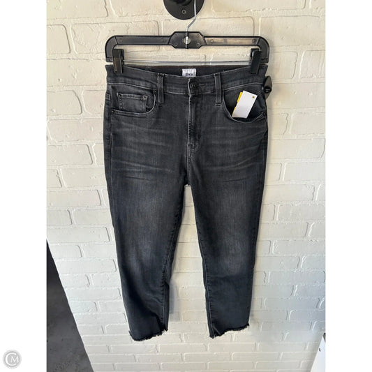 Jeans Straight By Edwin In Black Denim, Size: 6