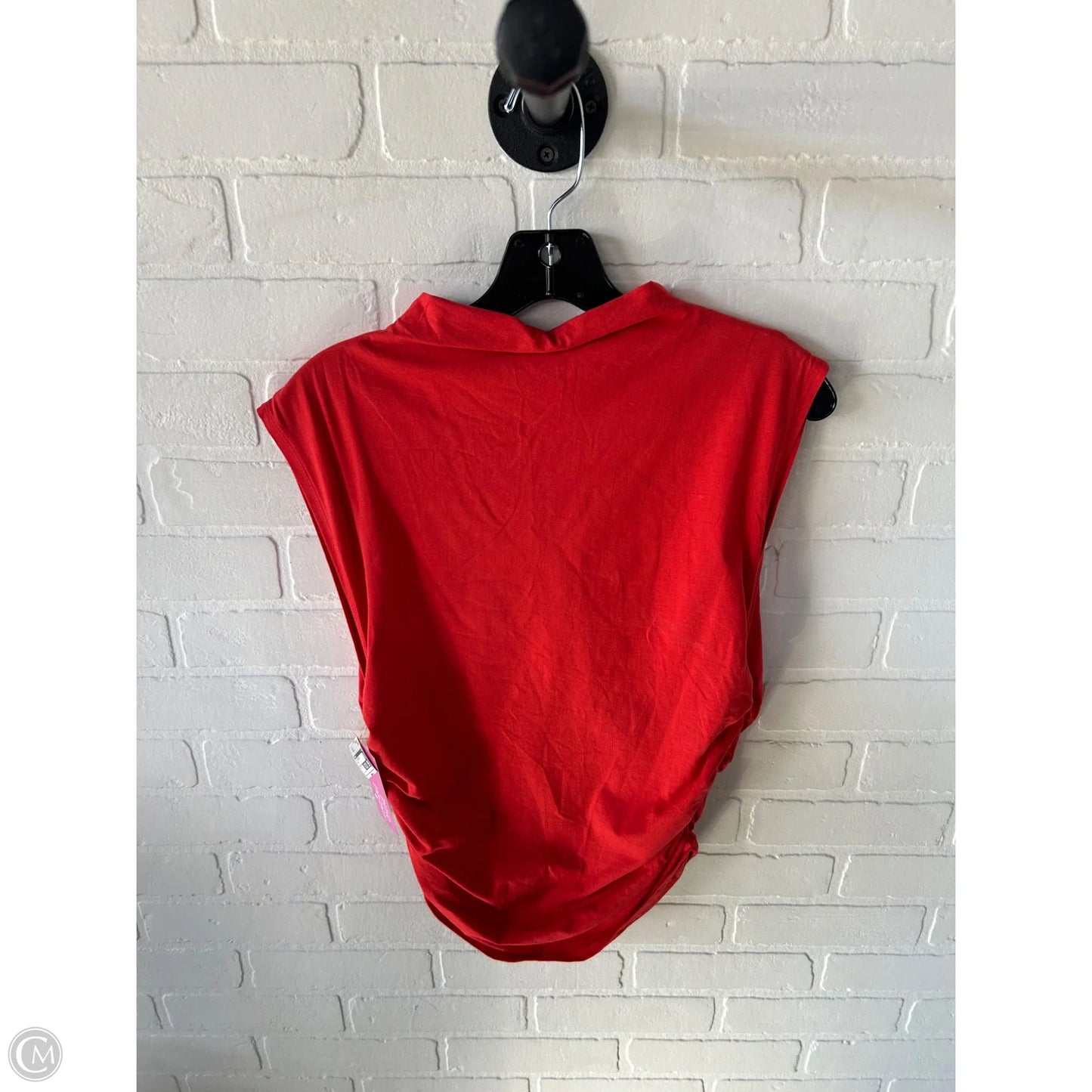 Top Sleeveless By Maeve In Orange, Size: L