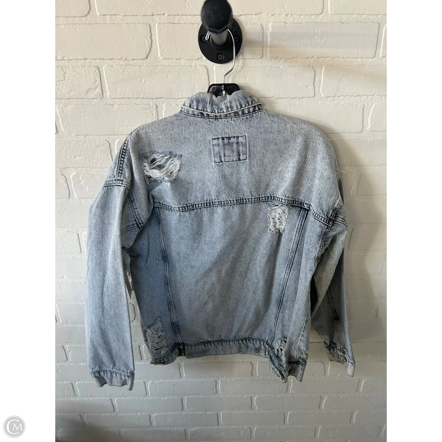 Jacket Denim By Forever 21 In Blue Denim, Size: S