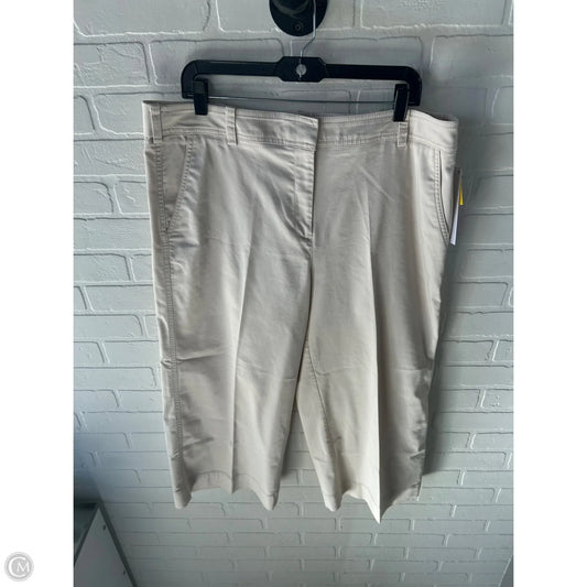 Pants Other By Chicos In Cream, Size: 16