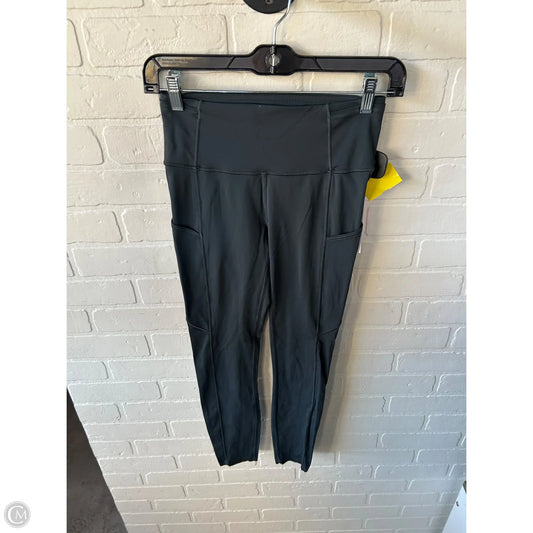 Athletic Leggings By Lululemon In Grey, Size: 4