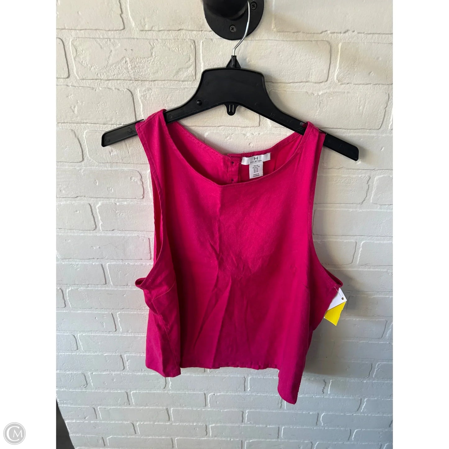 Top Sleeveless By H For Halston In Pink, Size: Xl