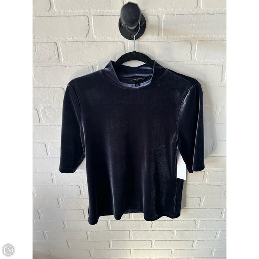 Top Short Sleeve By Banana Republic In Blue, Size: L