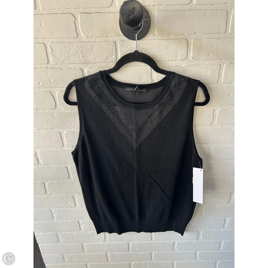 Vest Sweater By White House Black Market In Black, Size: Xl