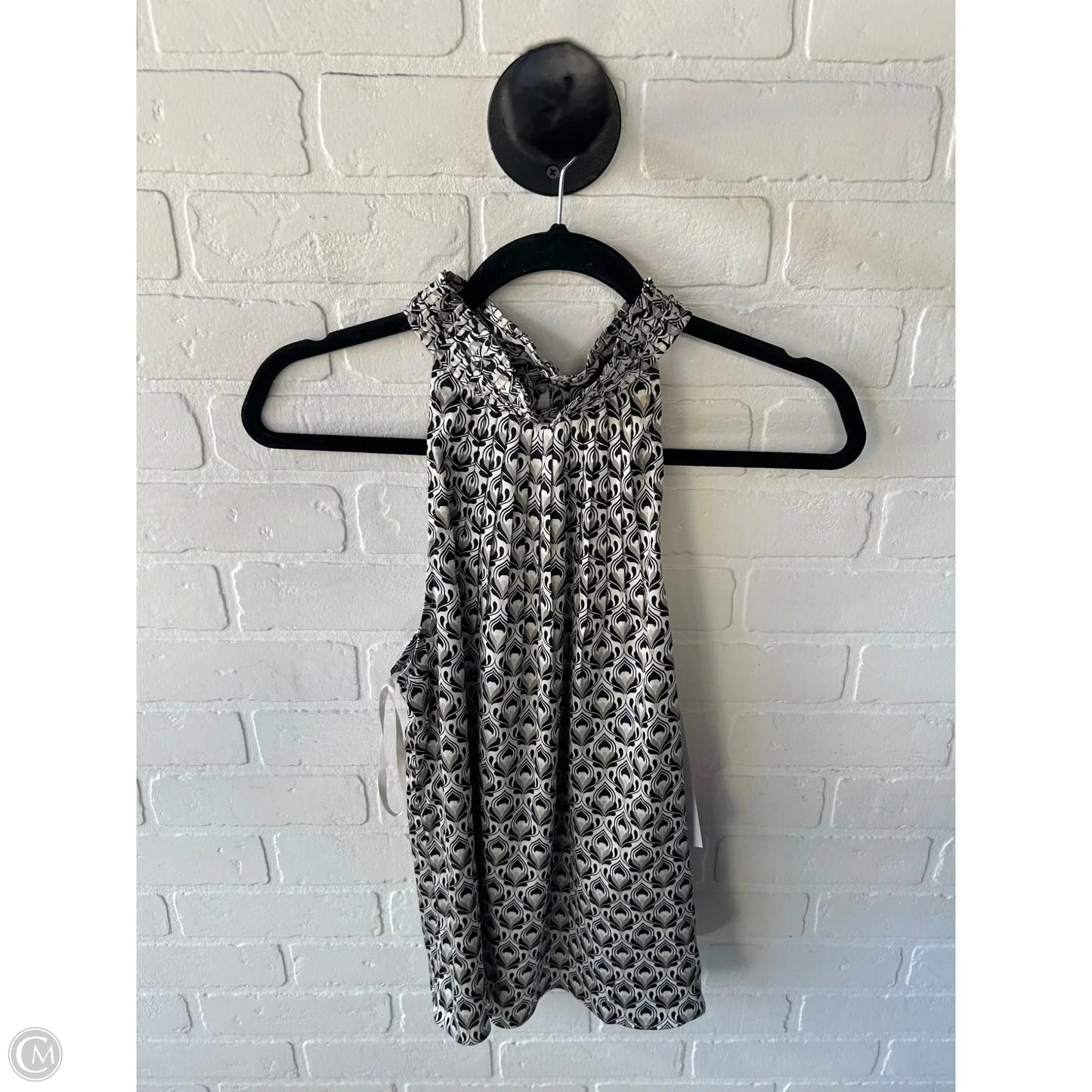 Top Sleeveless By White House Black Market In Black & Tan, Size: M