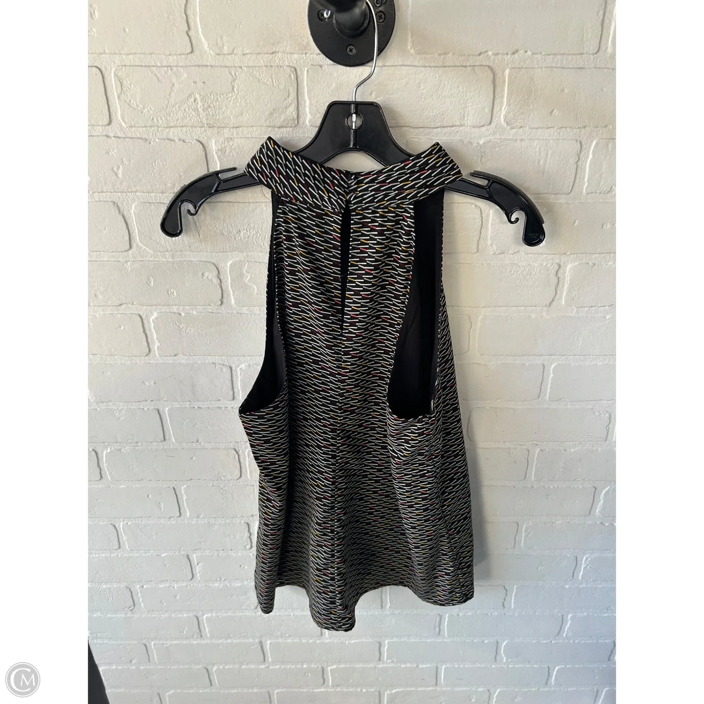 Top Sleeveless By White House Black Market In Black & Red, Size: M